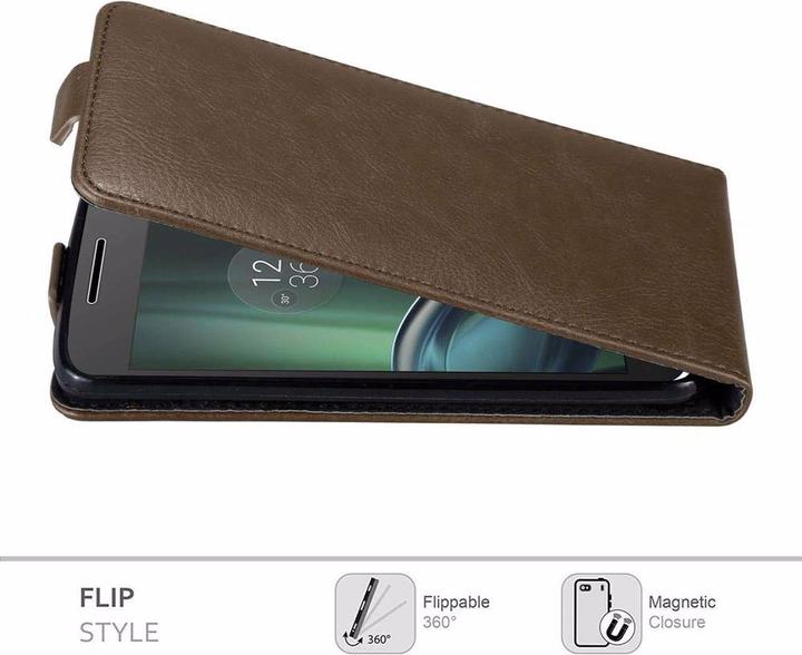 Productafbeelding Cadorabo Flip als onzichtbaar deksel (Motorola Moto G4 Play)