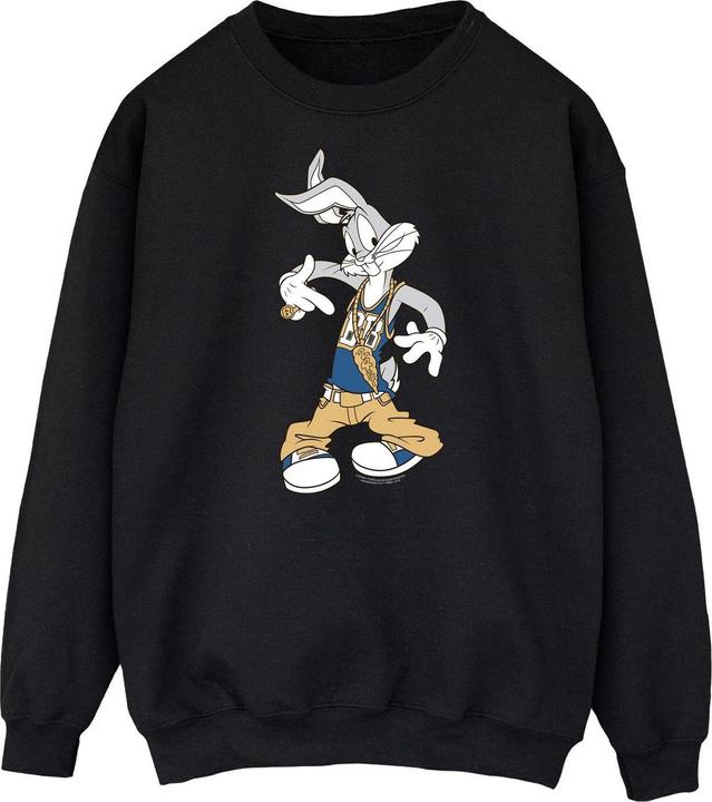 Looney Tunes Rapper Bugs Bunny Baumwoll Sweatshirt