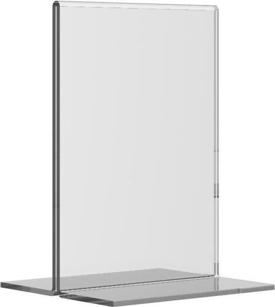 Image du produit Europel Présentoir de table Acrylic, DIN A6 vertical, droit (A6)