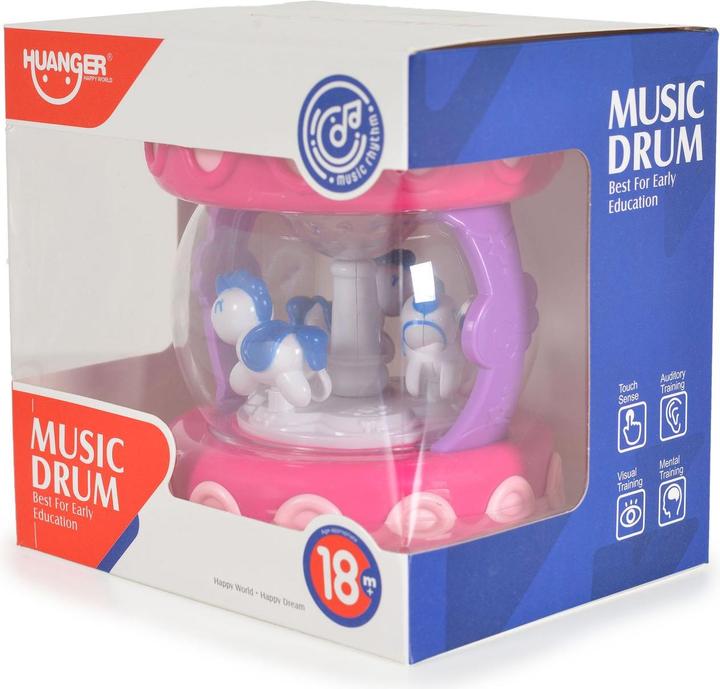 Actual product image Moni Music Drum, Baby Drum Music Box