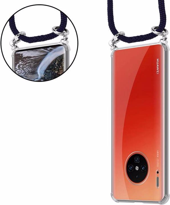 Produktbild Cadorabo TPU Handy Kette SILBER Cover