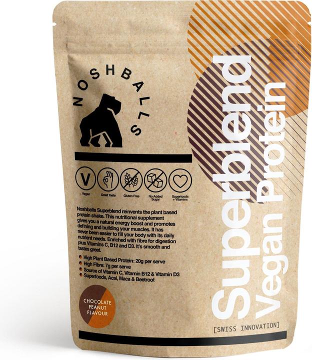 Actual product image Noshballs Superblend (Chocolate, Groundnut, 1 pcs., 520 g)