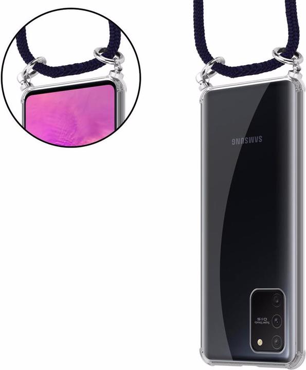 Produktbild Cadorabo TPU Handy Kette SILBER Cover