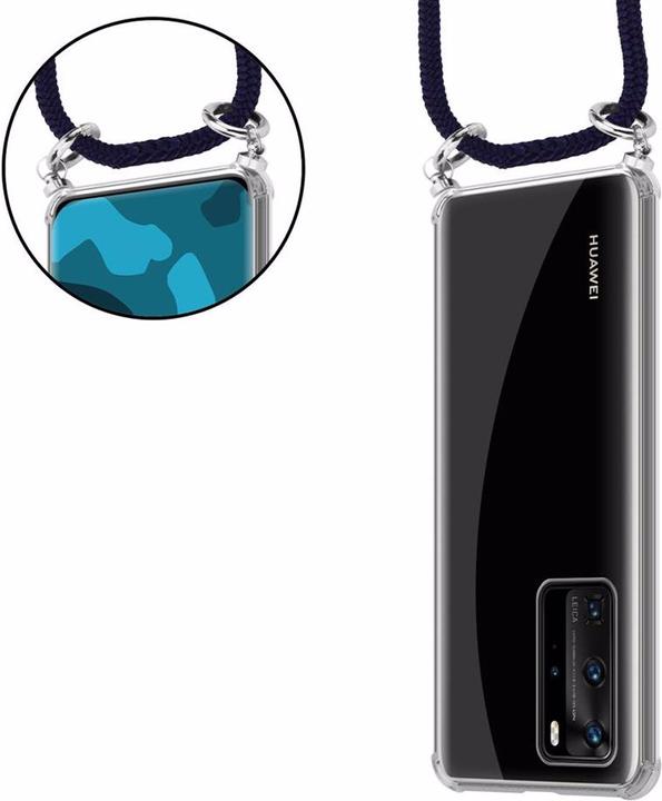 Produktbild Cadorabo TPU Handy Kette SILBER Cover