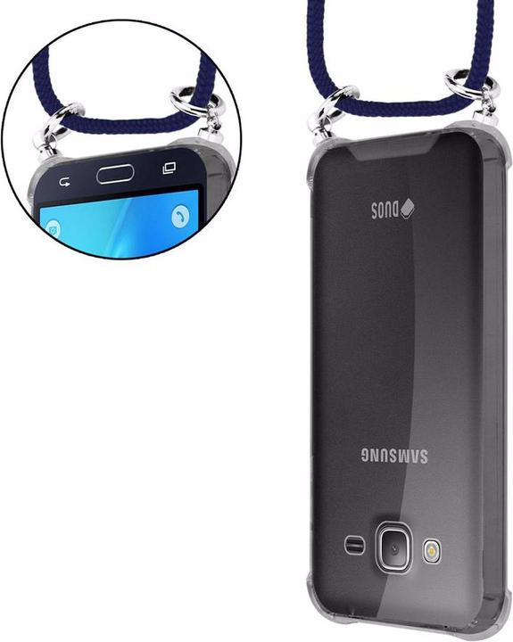 Produktbild Cadorabo TPU Handy Kette SILBER Cover