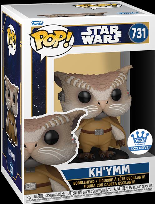 Actual product image Funko POP! Star Wars Skeleton Crew Kh'ymm Exclusive