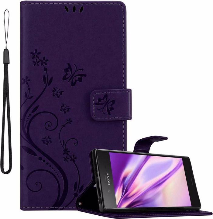 Floral violet foncé