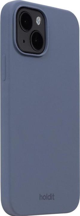 Produktbild Holdit Back Cover Silicone iPhone 14 Blau (Apple iPhone 14)