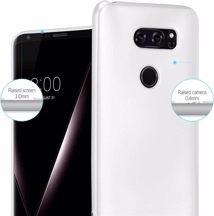 Productafbeelding Cadorabo TPU matte metalen hoes (LG V30, LG V30+, LG V30S+)