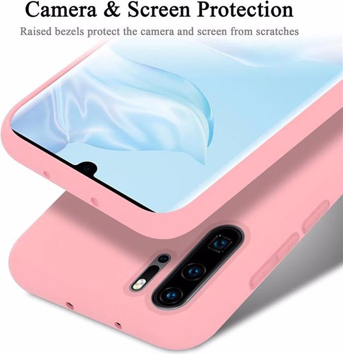 Image du produit Cadorabo TPU Liquid Silicone Case Cover (Huawei P30 Pro)