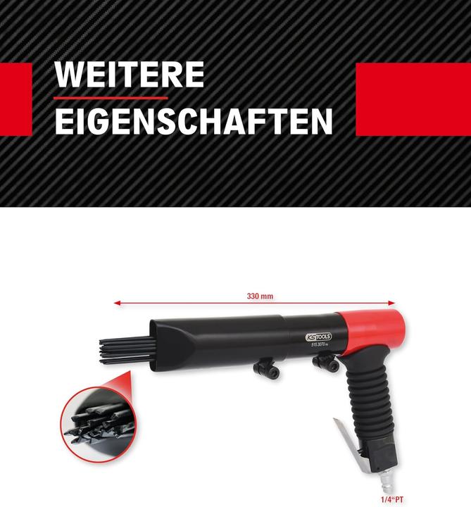Produktbild KS Tools Druckluft-Nadelentroster 515.3070 (Nadelentroster)