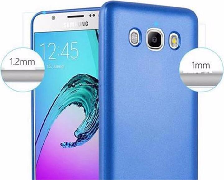 Image du produit Cadorabo Couverture métallique mate TPU (Samsung Galaxy J7 2016)
