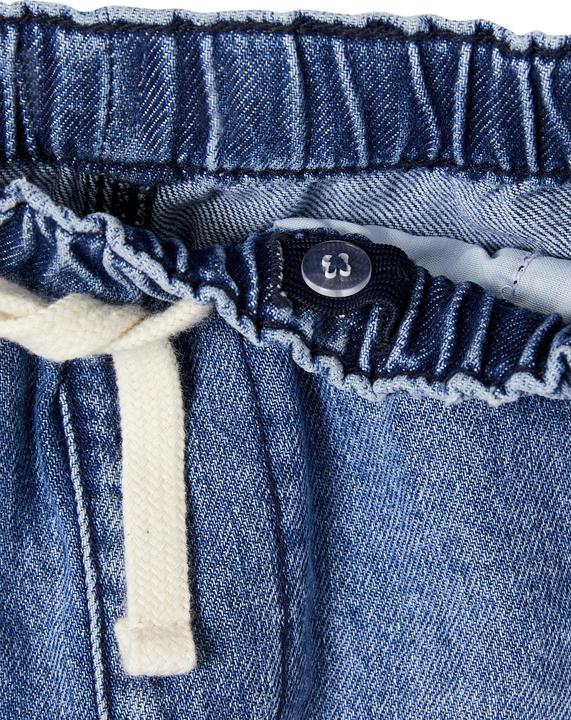 Produktbild Vertbaudet Jungen Jeans-Shorts mit Schlupfbund Oeko-Tex (128)