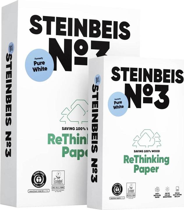 Actual product image Steinbeis Printer paper (80 g/m², 500 x, A4)