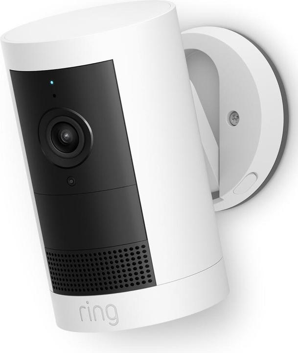 Actual product image Ring Outdoor Cam Plus - Battery - White - EU (2048 x 1080 Pixels)