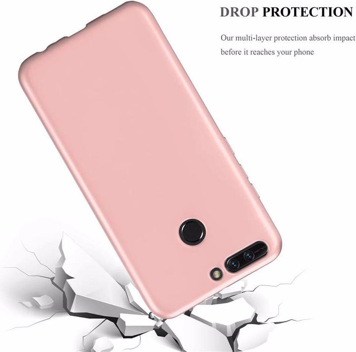 Productafbeelding Cadorabo TPU Matte Metallic hoes (Honor 8 Pro)
