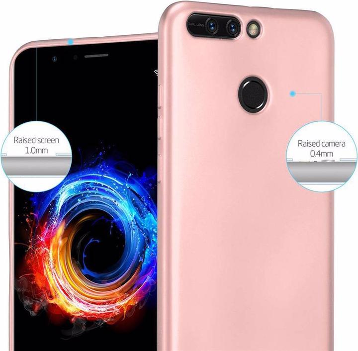 Productafbeelding Cadorabo TPU Matte Metallic hoes (Honor 8 Pro)