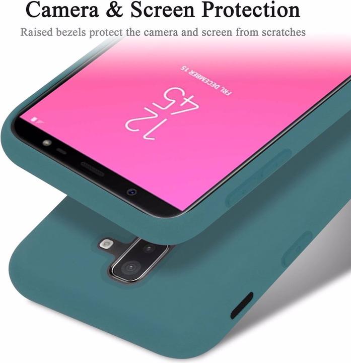 Immagine prodotto Cadorabo Copertura della cassa del silicone liquido TPU (Samsung Galaxy J8 (2018))
