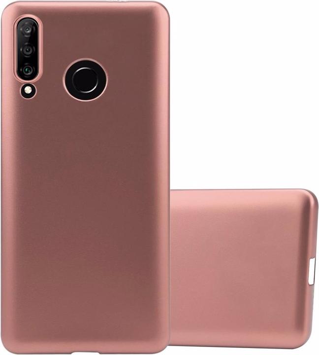 Actual product image Cadorabo TPU Matt Metallic Cover (Huawei P30 Lite)