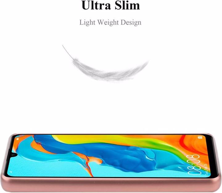 Actual product image Cadorabo TPU Matt Metallic Cover (Huawei P30 Lite)