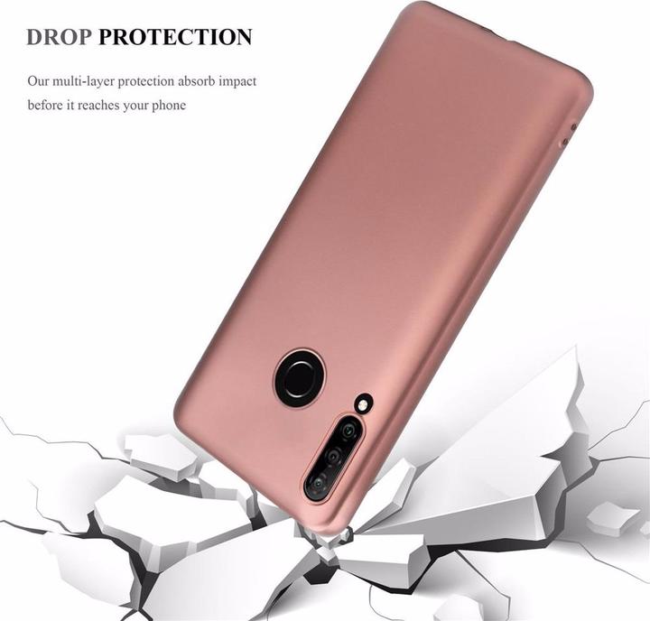 Actual product image Cadorabo TPU Matt Metallic Cover (Huawei P30 Lite)