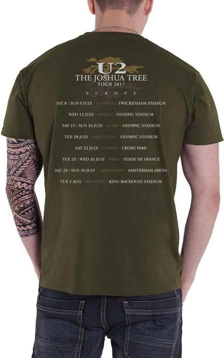 Image du produit Universal Textiles Unisexe Adulte Joshua Tree Back Print T-shirt (S)
