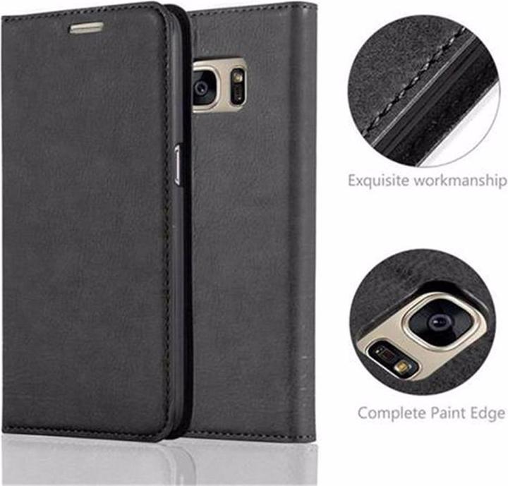 Actual product image Cadorabo Book Invisible Magnet Cover (Samsung Galaxy S7)