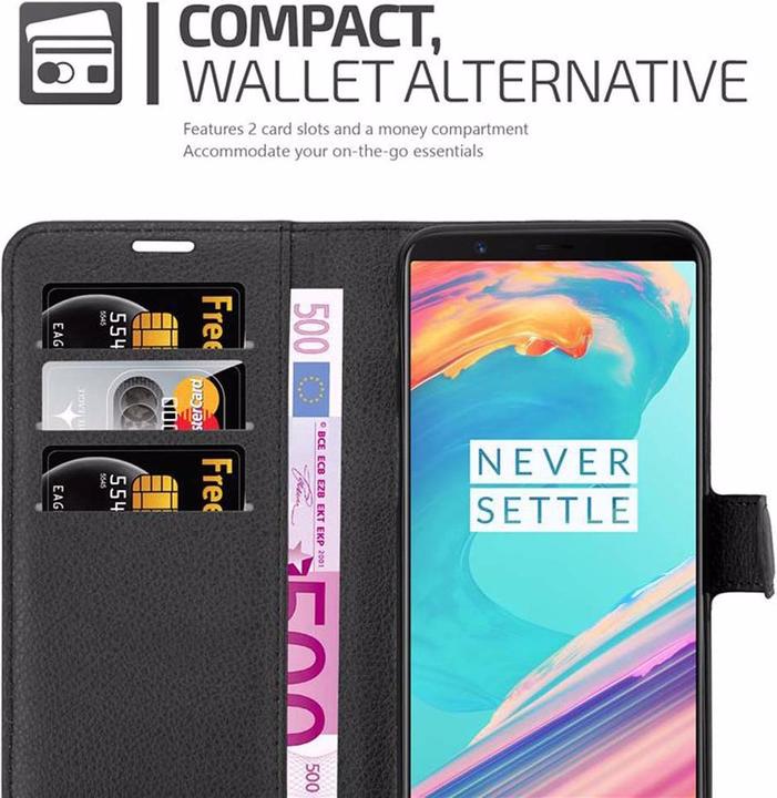 Productafbeelding Cadorabo Boek met kaft met standfunctie (OnePlus 5T)