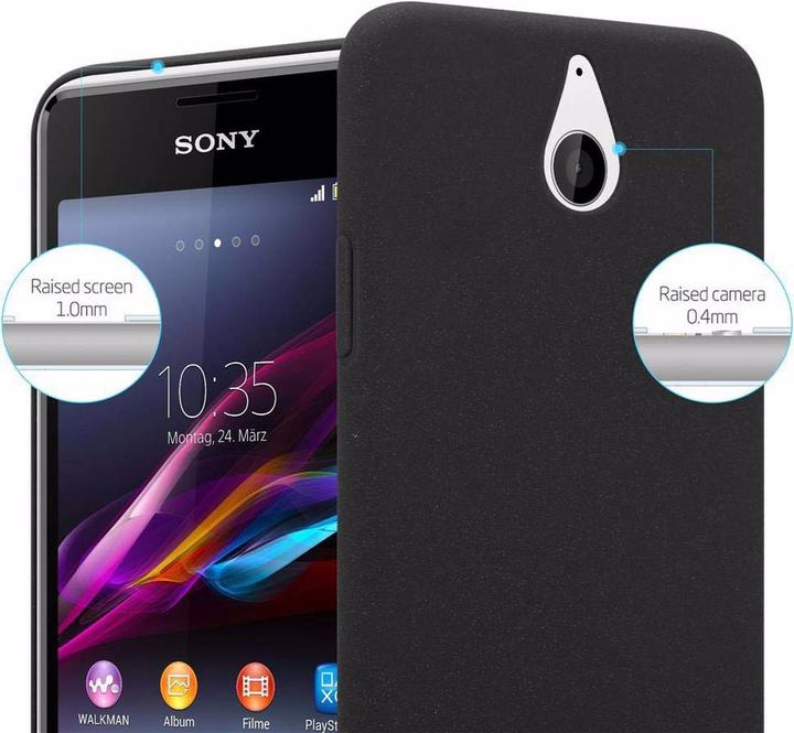 Productafbeelding Cadorabo Harde kaft Frosty Cover (Xperia E1)
