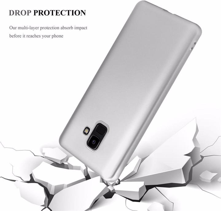Productafbeelding Cadorabo TPU Matte Metallic hoes (Samsung Galaxy J6)