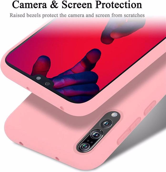 Immagine prodotto Cadorabo Copertura della cassa del silicone liquido TPU (Huawei P20 Plus, Huawei P20 Pro)