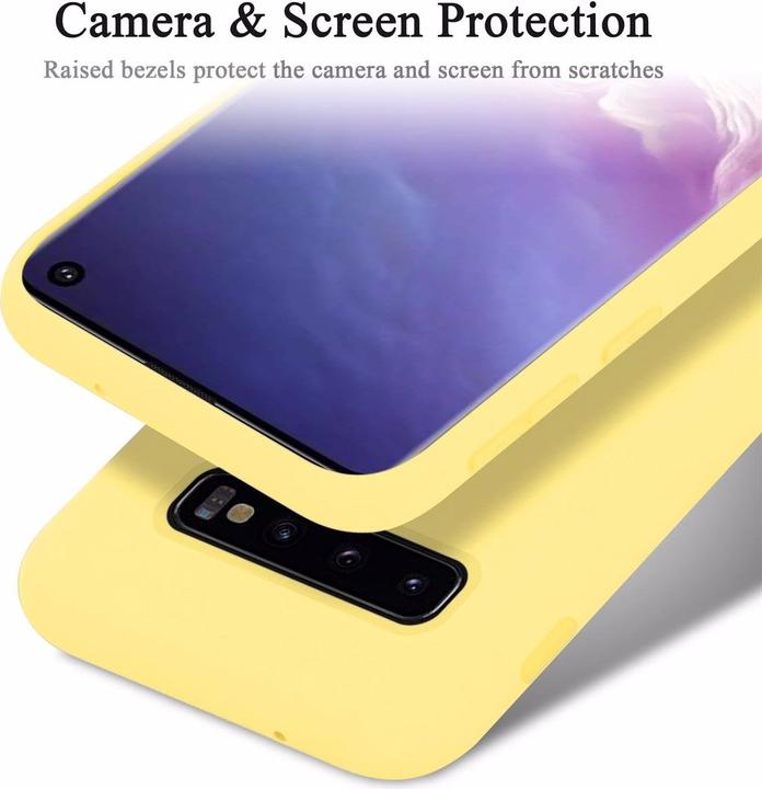 Image du produit Cadorabo TPU Liquid Silicone Case Cover (Samsung Galaxy S10)