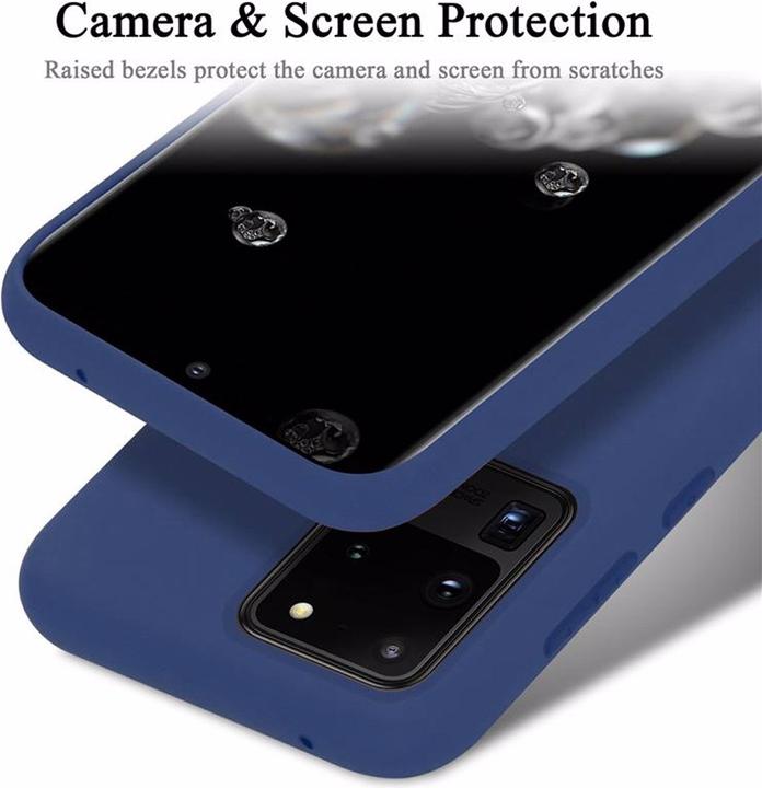 Actual product image Cadorabo TPU Liquid Silicone Case Cover (Samsung Galaxy S20 Ultra)