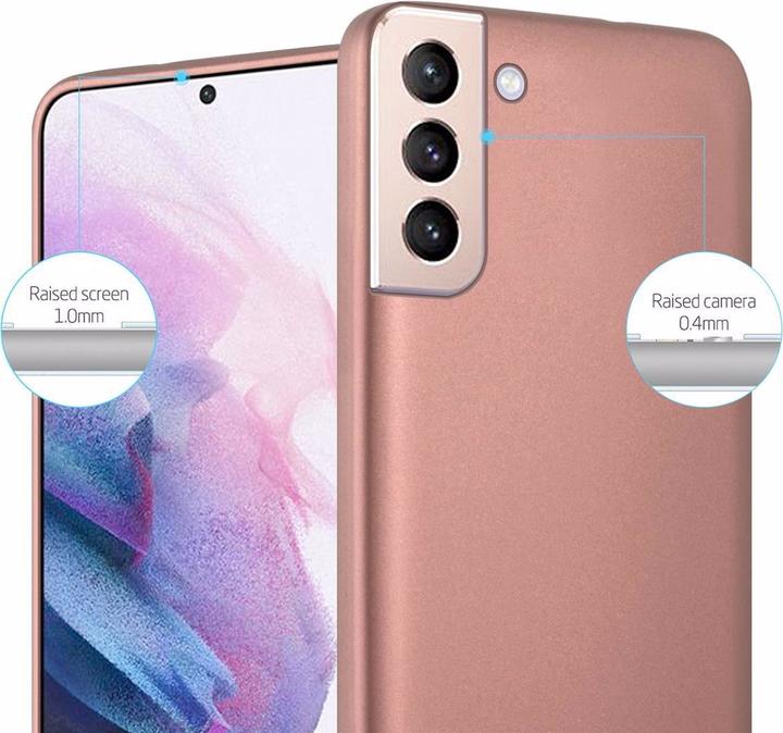 Productafbeelding Cadorabo TPU Matte Metallic hoes (Samsung Galaxy S21+)