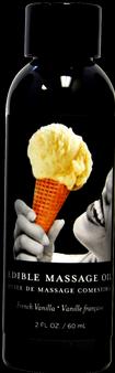 Actual product image Shots Vanilla Edible Massage Oil - 2oz / 60ml (60 ml)