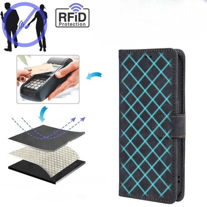 Productafbeelding Cover-Discount Xiaomi 13T / 13T Pro - Etui met RFID-blokker paars (Xiaomi 13T)