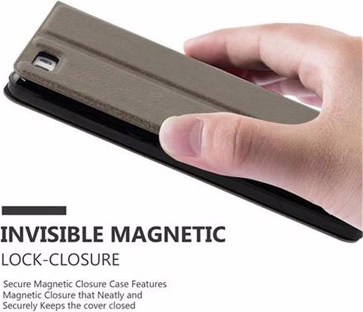 Actual product image Cadorabo Book with View double window cover (Huawei P8 Lite)