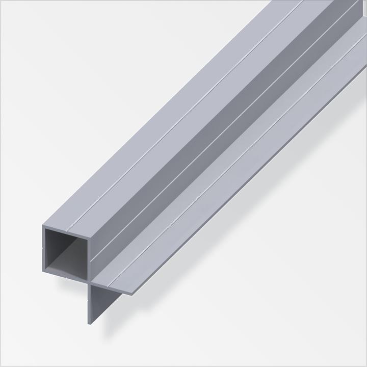Produktbild Alfer Quadratrohrprofil Alu 1m