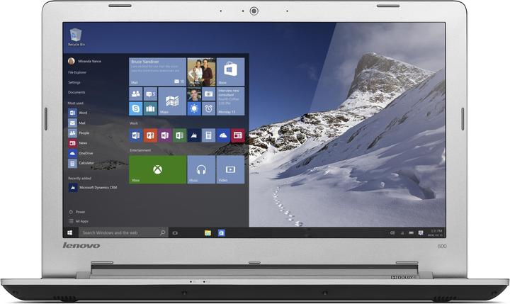 Produktbild Lenovo 500-15 (15.60", Intel Core i5-6200U, 8 GB, 256 GB, CH)