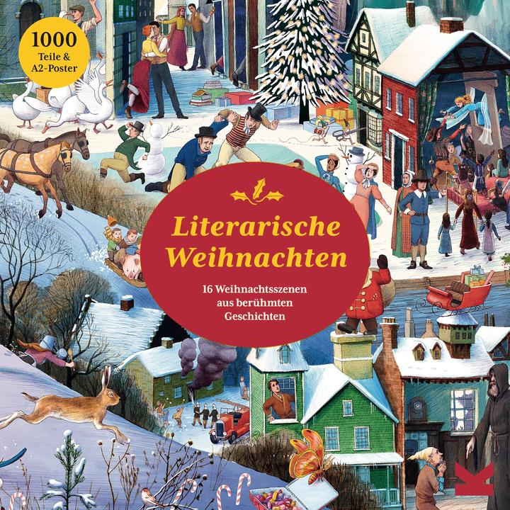 Produktbild Literarische Weihnachten (1000 Teile)