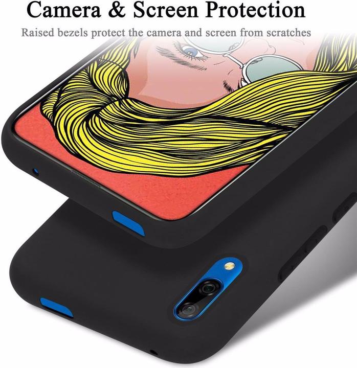Immagine prodotto Cadorabo Copertura della cassa del silicone liquido TPU (Huawei P Smart (2019))