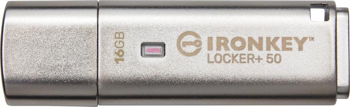 Image du produit Kingston IronKey Locker+ 50 (16 Go, USB 3.2, USB-A)