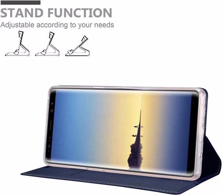 Actual product image Cadorabo Book Classy Style Cover (Samsung Galaxy Note 8)