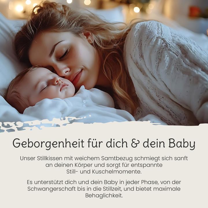 Produktbild Bestschlaf Multifunktions-Körperkissen, Schwangerschaftskissen in U Form, Stillkissen mit abnehmbarem und (153 cm)