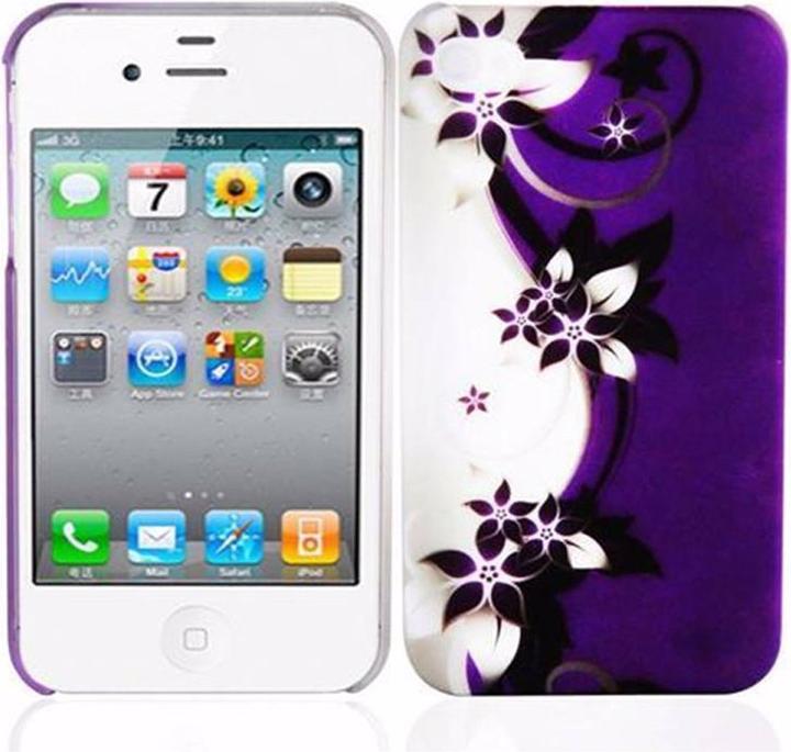 Produktbild Cadorabo Hard Cover mit Aufdruck Cover (Apple iPhone 4s, Apple iPhone 4)