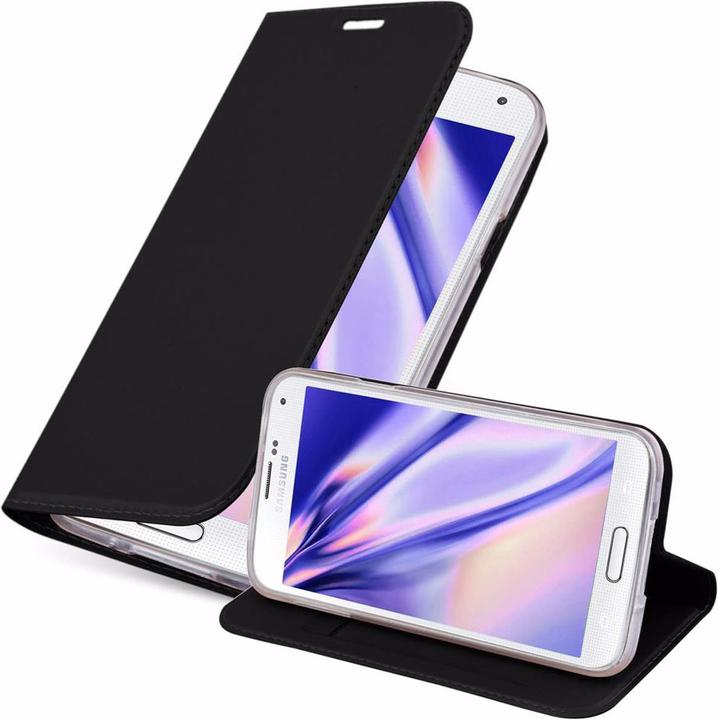 Actual product image Cadorabo Book Classy Style Cover (Samsung Galaxy S5, Samsung Galaxy S5 Neo)