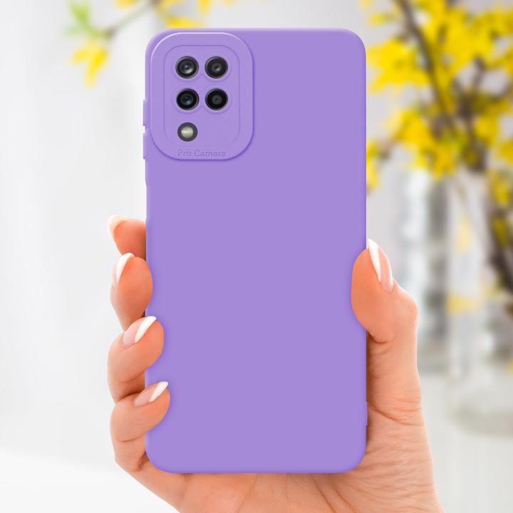 Actual product image Cadorabo Cover for Samsung Galaxy A12 / M12 in TPU Fluid LM162 Style (Samsung Galaxy M12, Samsung Galaxy A12)