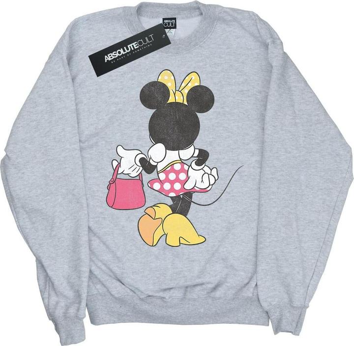 Actual product image Disney Girls Minnie Mouse Back Pose Sweatshirt (140, 146)