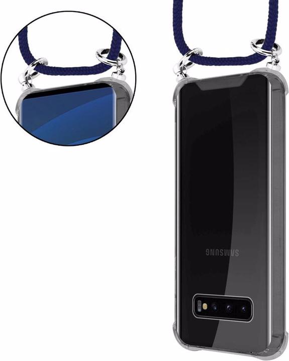 Produktbild Cadorabo TPU Handy Kette SILBER Cover
