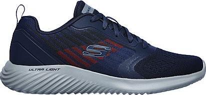 Produktbild Skechers Herren Schnürschuhe Sportlich Gummisohle blau (42.5)